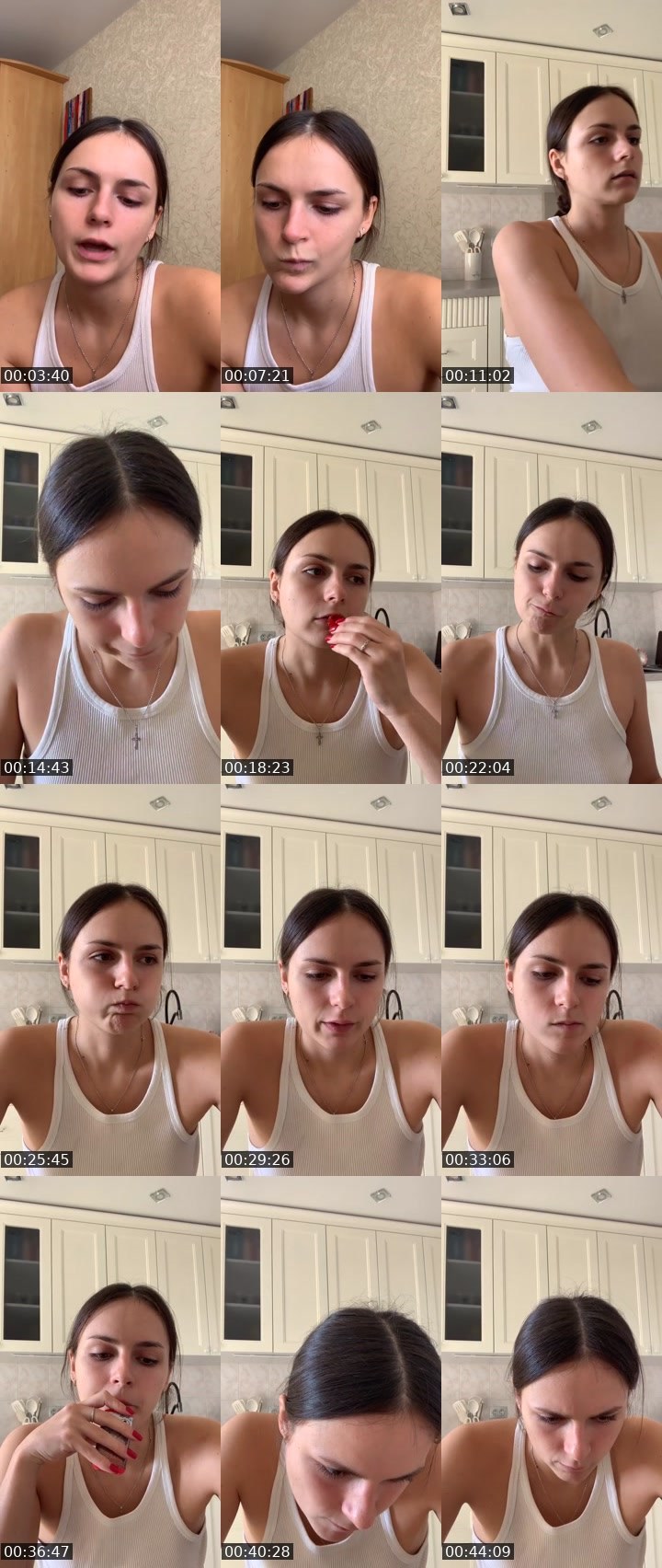 Contact-sheet preview of 👑lizochka🎀's Liveme recording