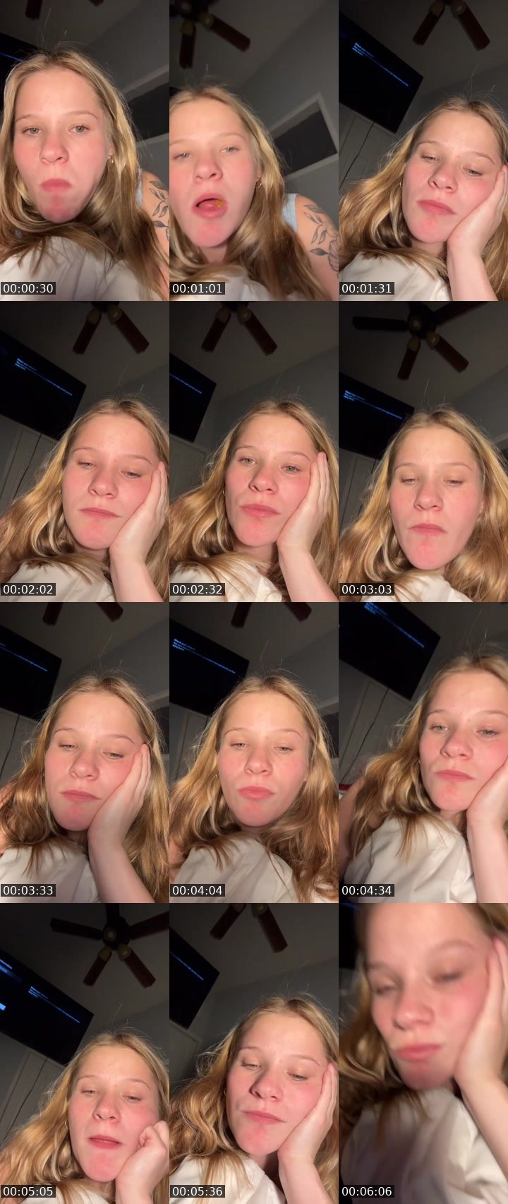 Contact-sheet preview of starlasuta2's Liveme recording