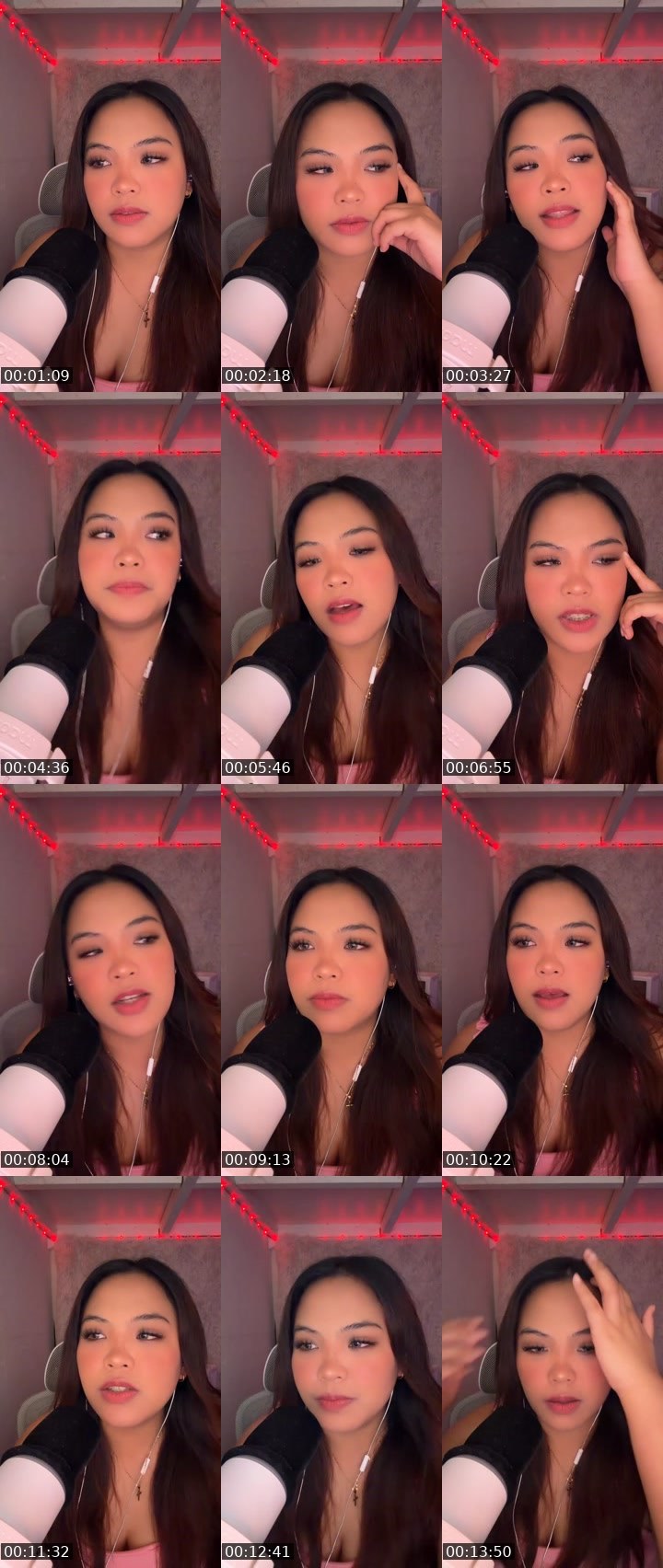 Contact-sheet preview of ♔𝓐𝔃𝓲's Liveme recording