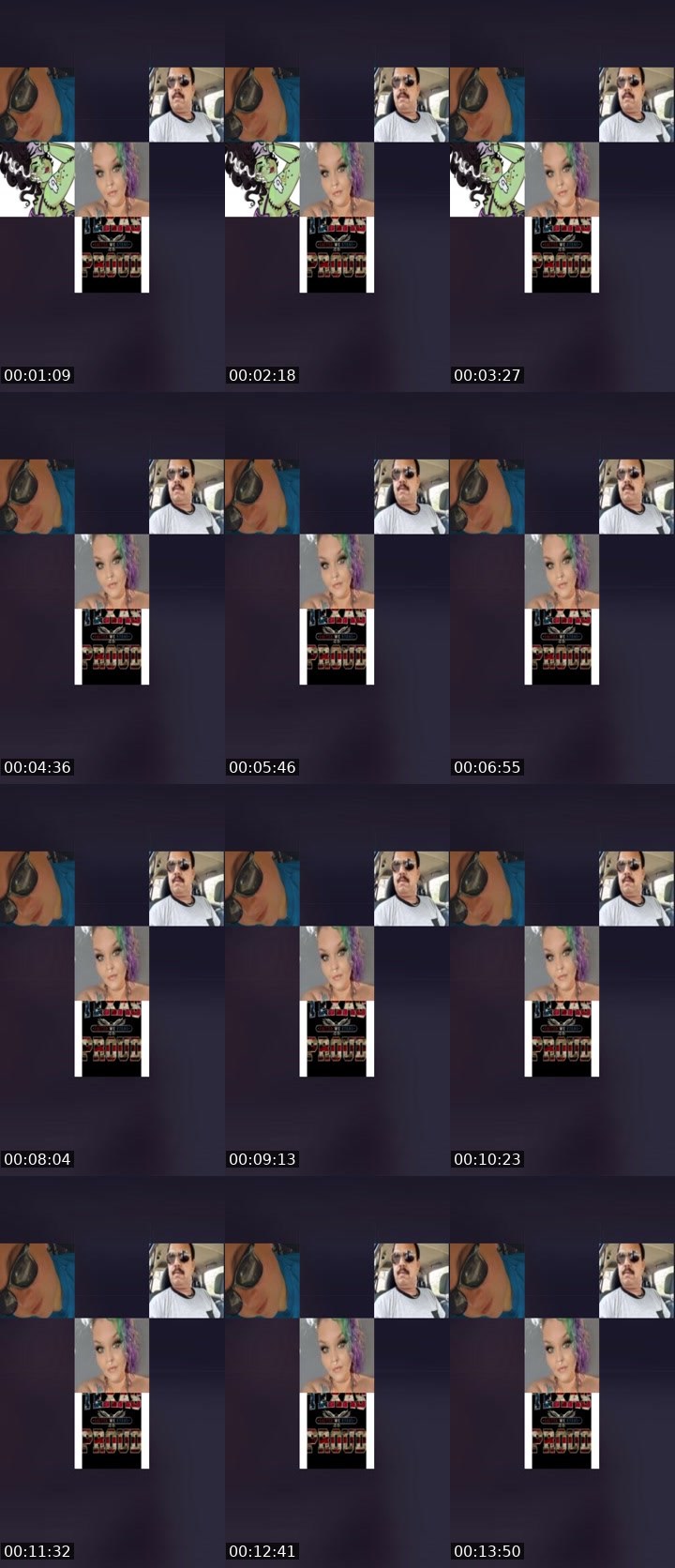 Contact-sheet preview of 🔗Karma Sutra💤's Liveme recording