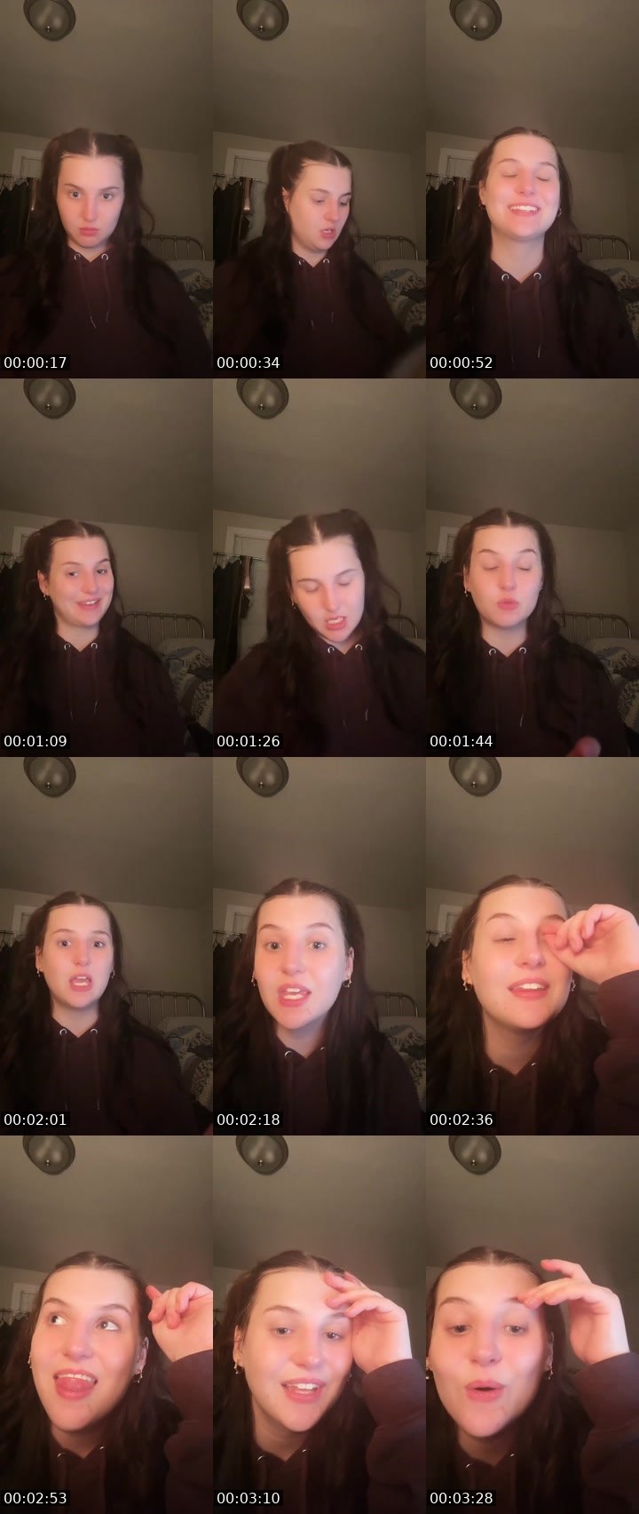 Contact-sheet preview of ThaFarmersDaughter🍃's Liveme recording