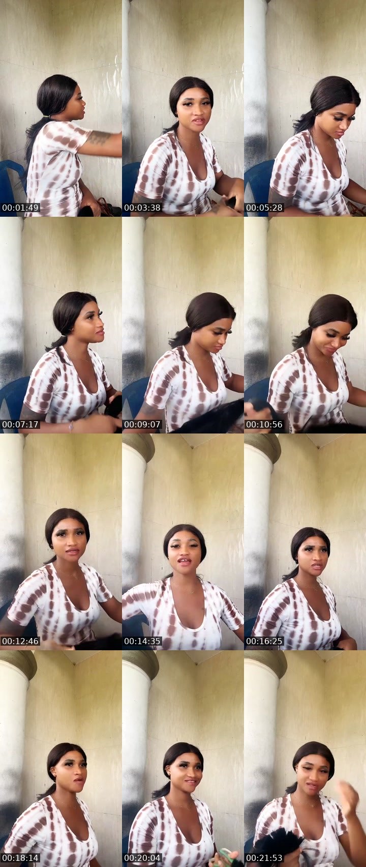 Contact-sheet preview of 🏦 Celina Angela's Liveme recording