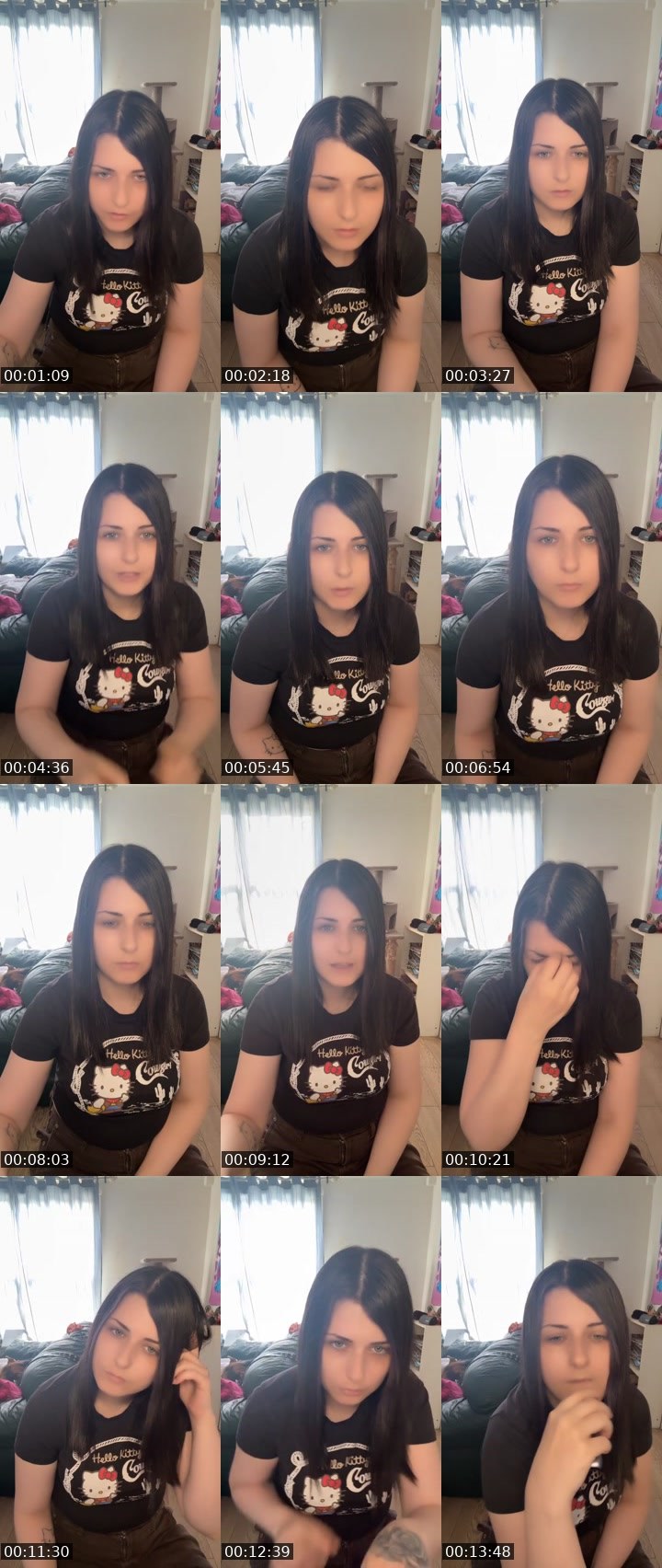 Contact-sheet preview of MelissaDorothy's Liveme recording