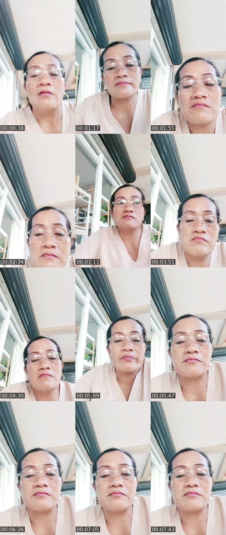 Contact-sheet preview of ☝️❤️ Lizil's Liveme recording