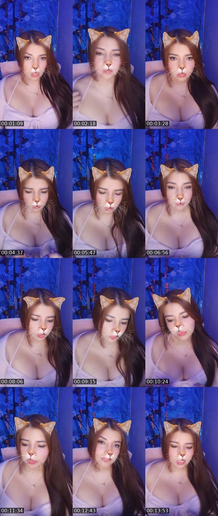 Contact-sheet preview of 🌐Ⓝⓐⓣⓐ's Liveme recording