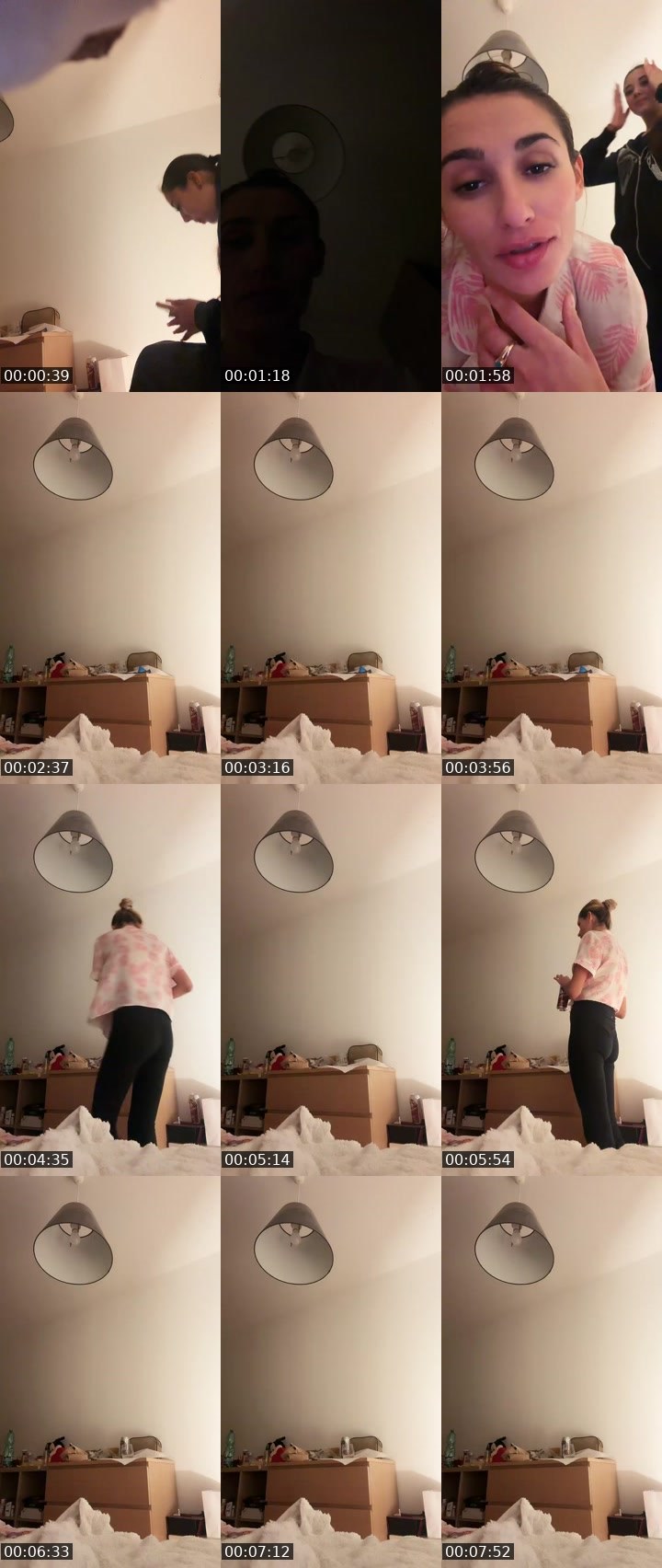 Contact-sheet preview of Viktoria💜🍒's Liveme recording