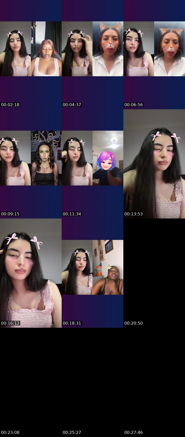 Contact-sheet preview of 𝓛𝓶_𝓰𝓪𝓵💅🏻's Liveme recording