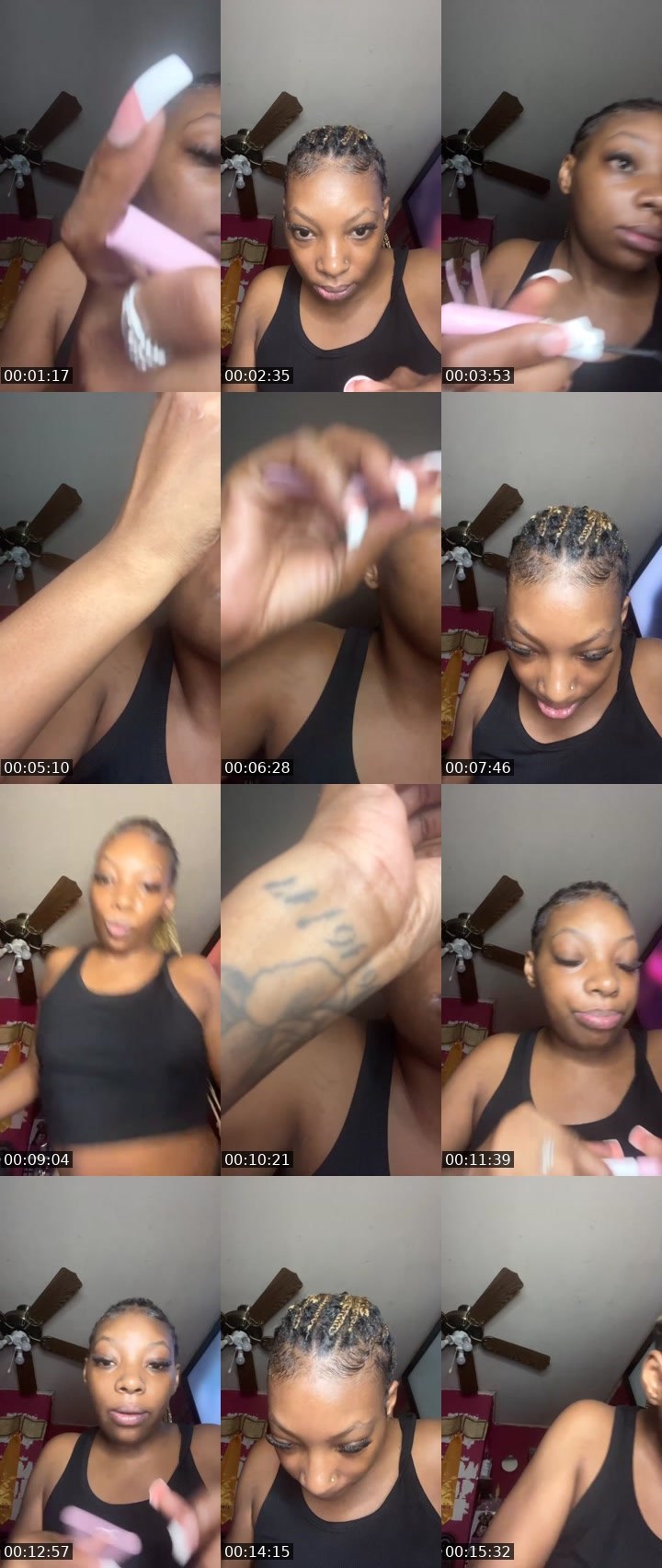 Contact-sheet preview of BrownSugar😍🤎's Liveme recording