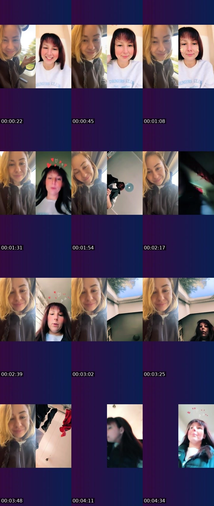 Contact-sheet preview of MU$E💫 ℄'s Liveme recording