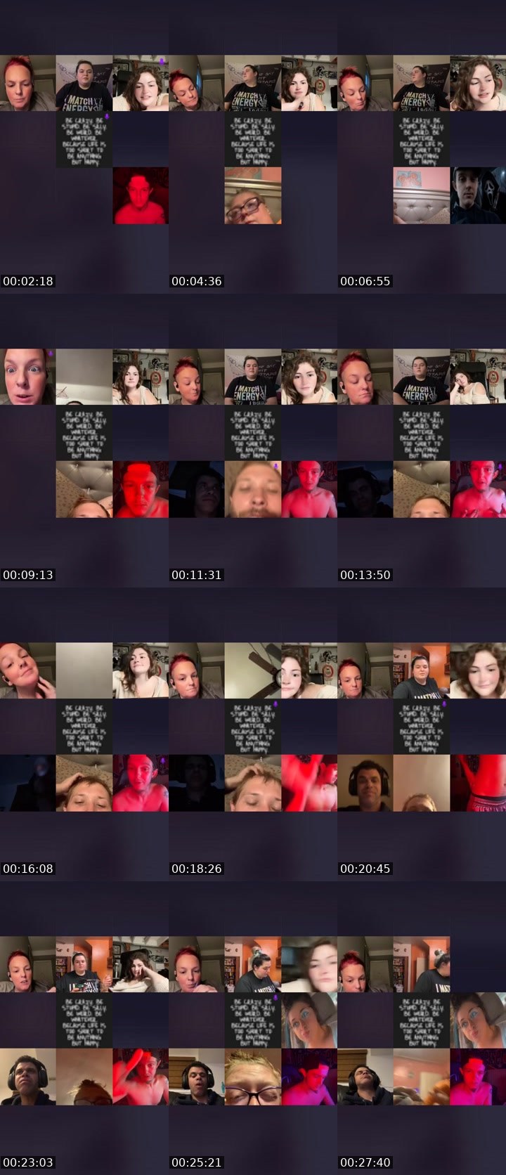 Contact-sheet preview of 💜sᥕᥱᥱ𝗍&ძᥱᥲძᥣᥡ💜's Liveme recording