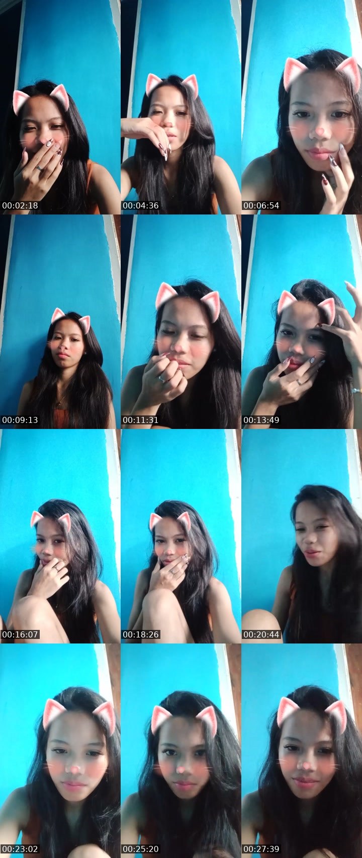 Contact-sheet preview of 🍃🫅theara 🦄's Liveme recording