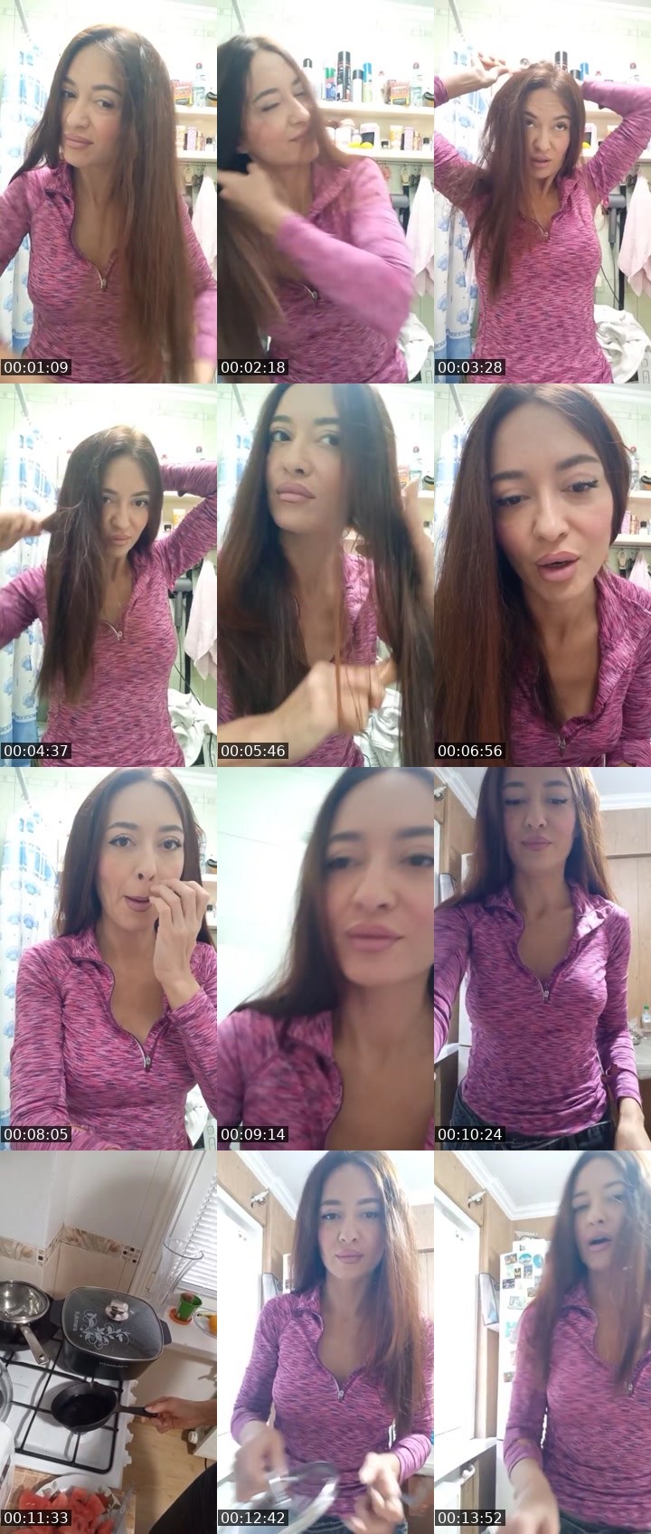 Contact-sheet preview of MMarishka's Liveme recording
