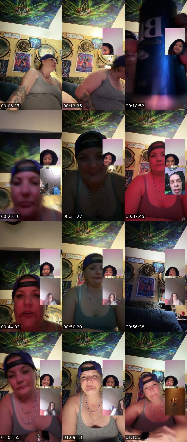Contact-sheet preview of ɱ ʝ ❌⭕️ b̶un̶n̶y̶ 🐇's Liveme recording