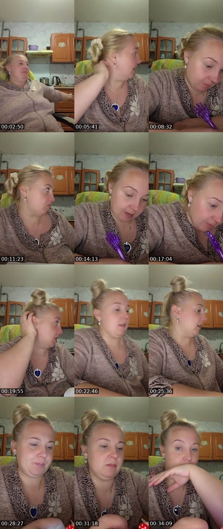 Contact-sheet preview of 💋Katerina💝's Liveme recording