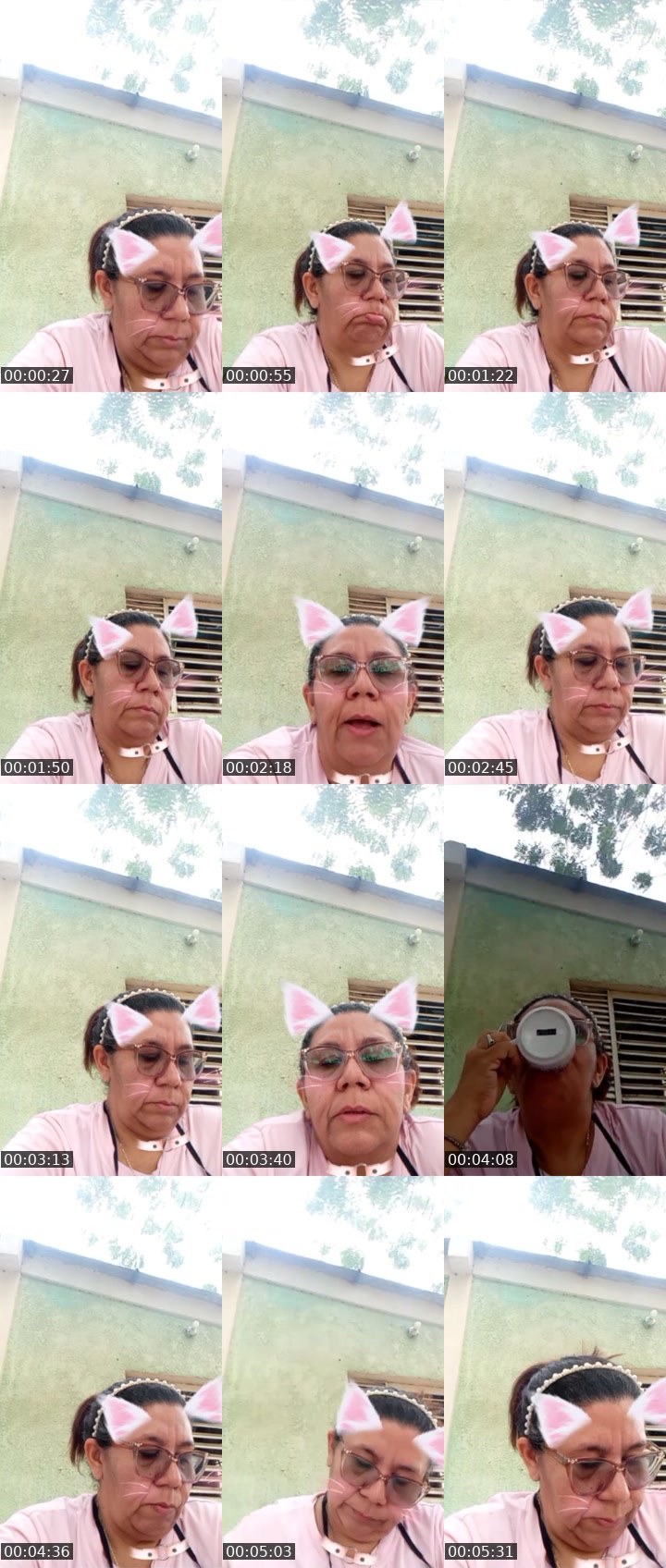 Contact-sheet preview of 🌈𝑨NABELLA🏧's Liveme recording