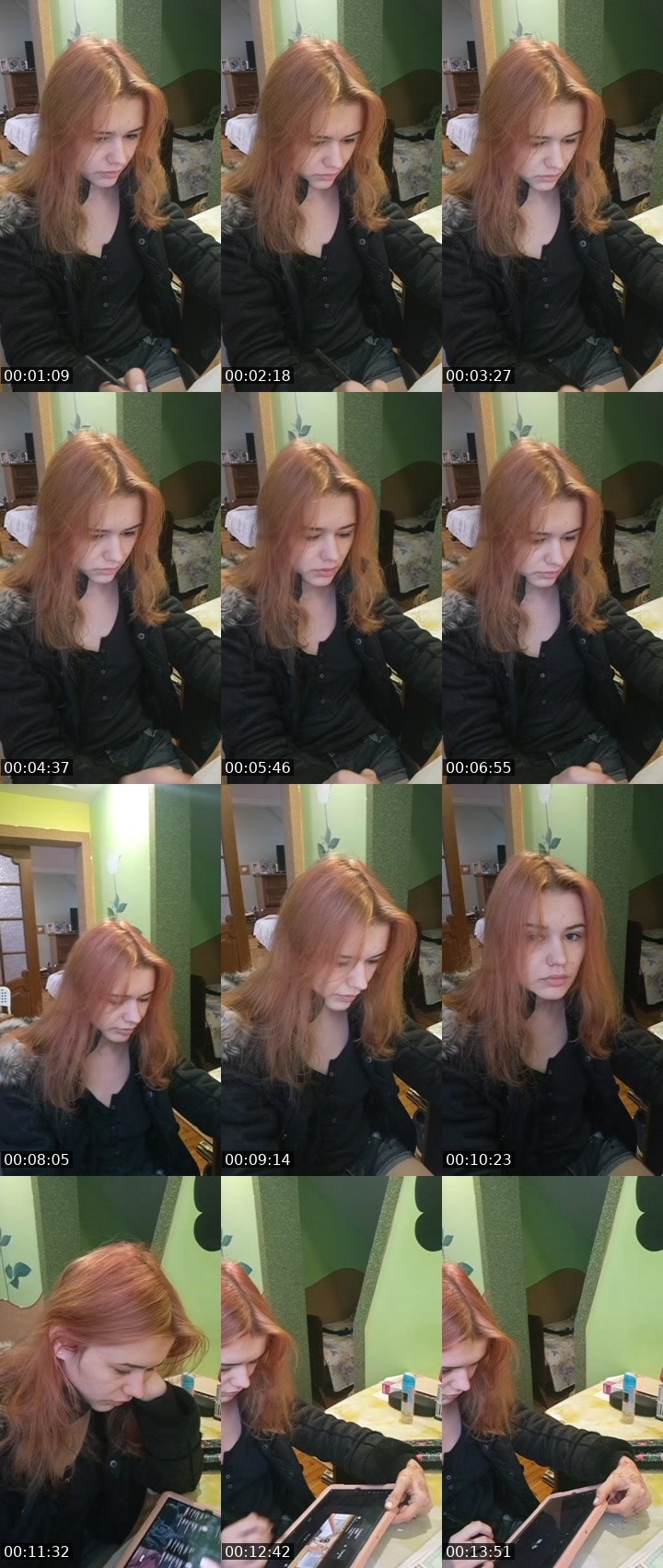 Contact-sheet preview of EmilyMili's Liveme recording
