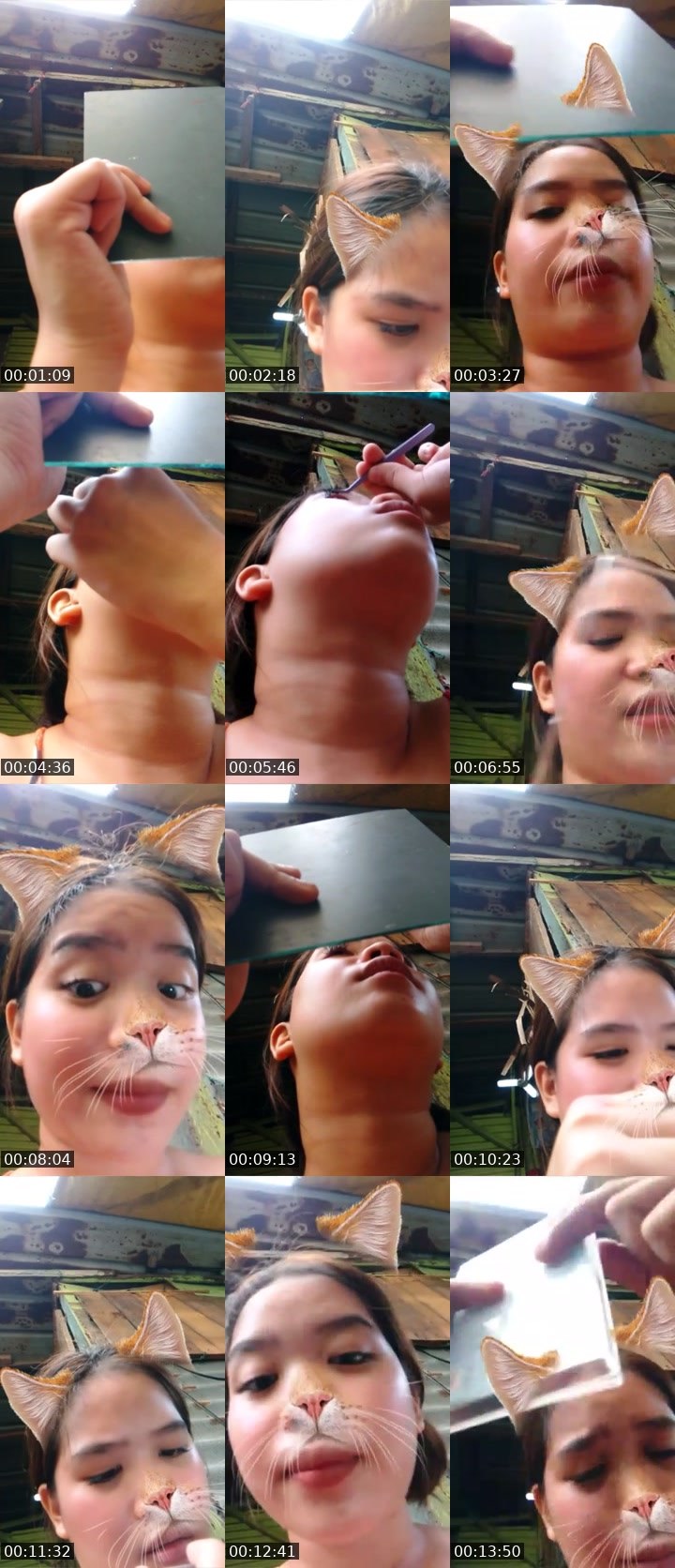 Contact-sheet preview of 6K👸♉Jenica🍂's Liveme recording