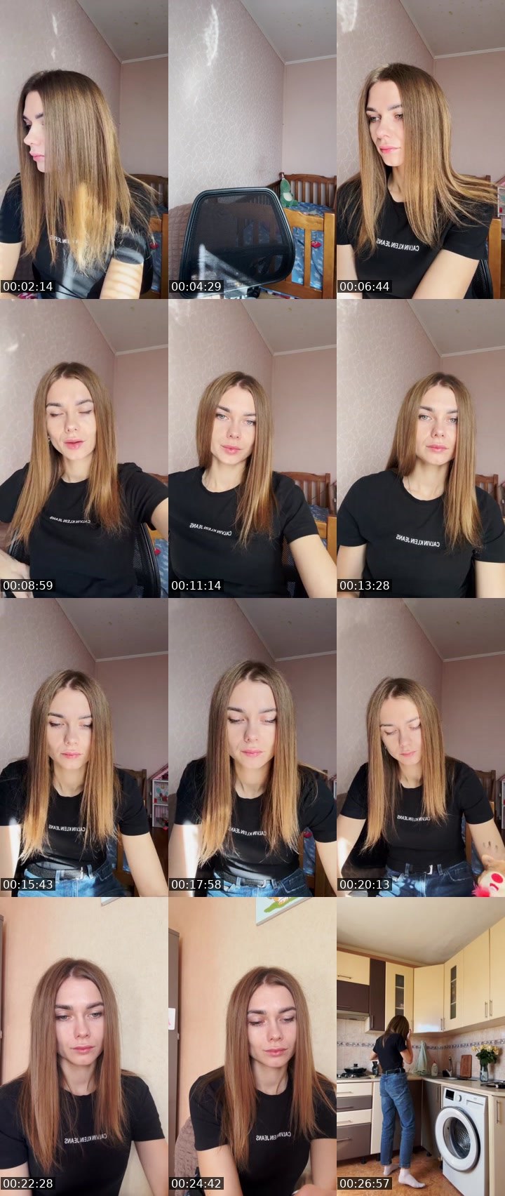 Contact-sheet preview of Yuliii's Liveme recording