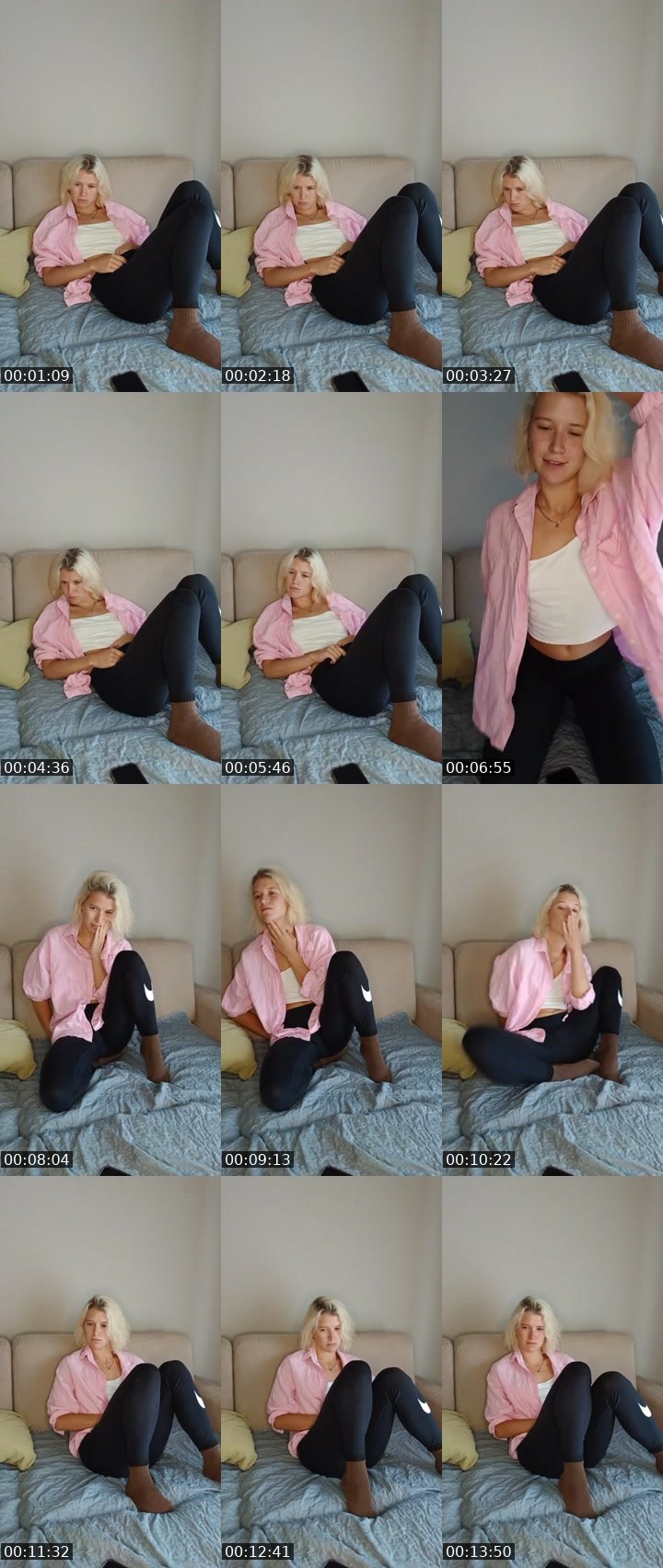 Contact-sheet preview of DanslyVibe's Liveme recording