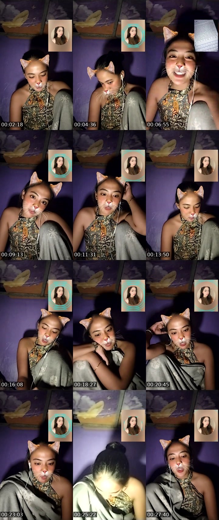 Contact-sheet preview of 👸🏻 𝓒𝓻𝓮𝓪🧜‍♀️'s Liveme recording