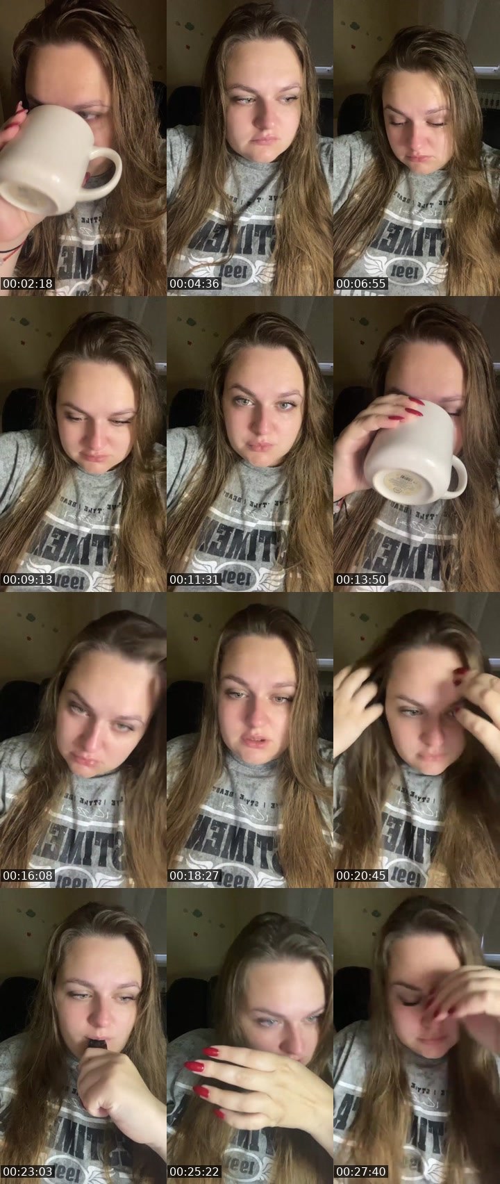 Contact-sheet preview of ✨ᒪᗩᑎᗩᒪIGᕼT✨'s Liveme recording