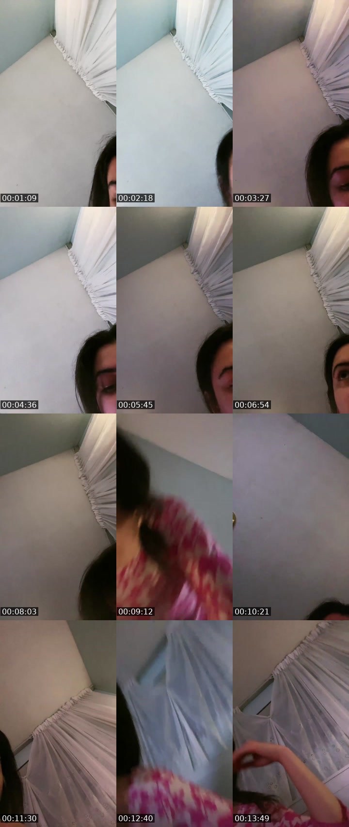 Contact-sheet preview of 🍫 Sarah's Liveme recording
