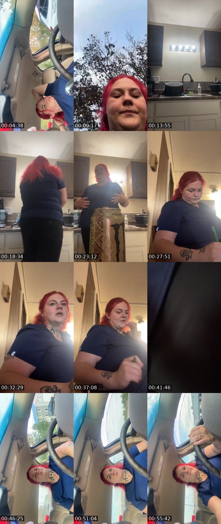 Contact-sheet preview of Mama Shroomy's Liveme recording