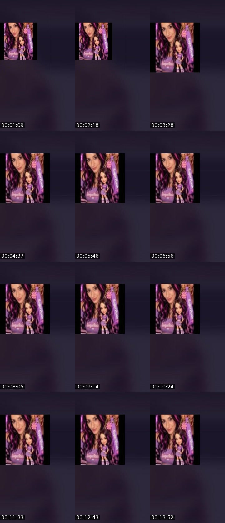 Contact-sheet preview of ★Sugar𝙍ush★🍭's Liveme recording