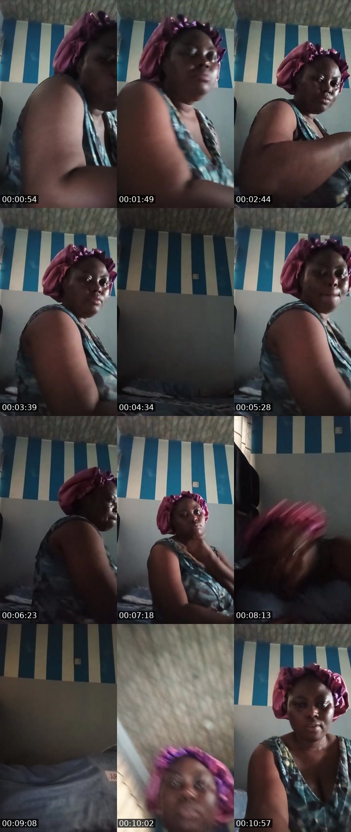 Contact-sheet preview of pretty Ruthie's Liveme recording
