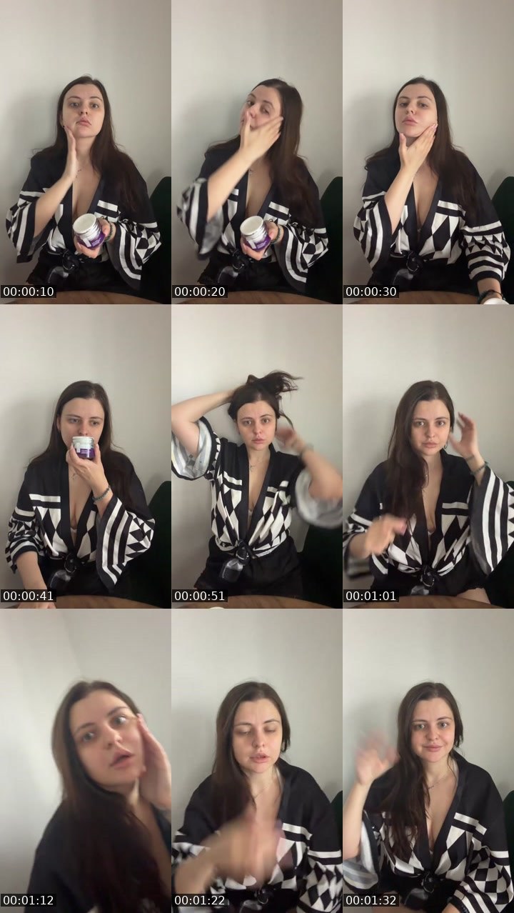 Contact-sheet preview of Kavai's Liveme recording