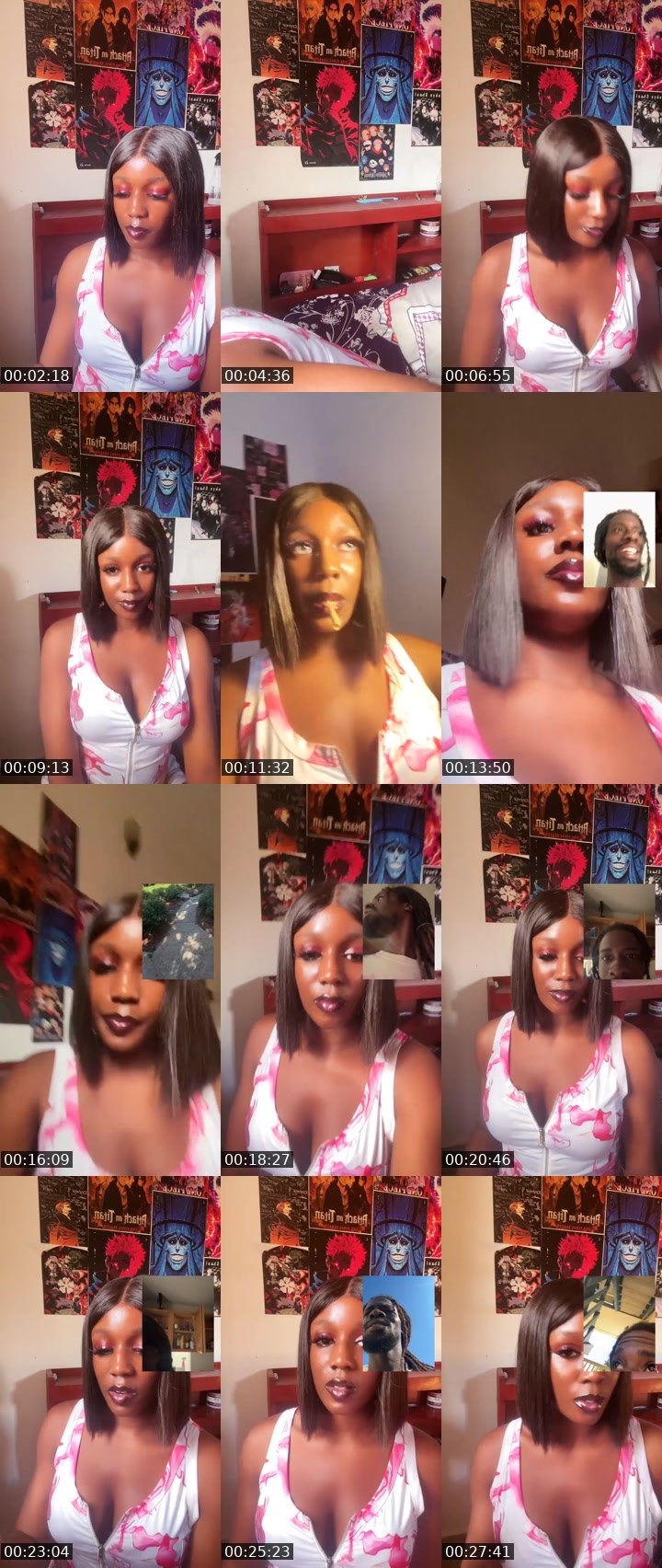 Contact-sheet preview of 💞 𝒟ℯ𝓁𝒾𝓁𝒶𝒽𝒽🧊's Liveme recording