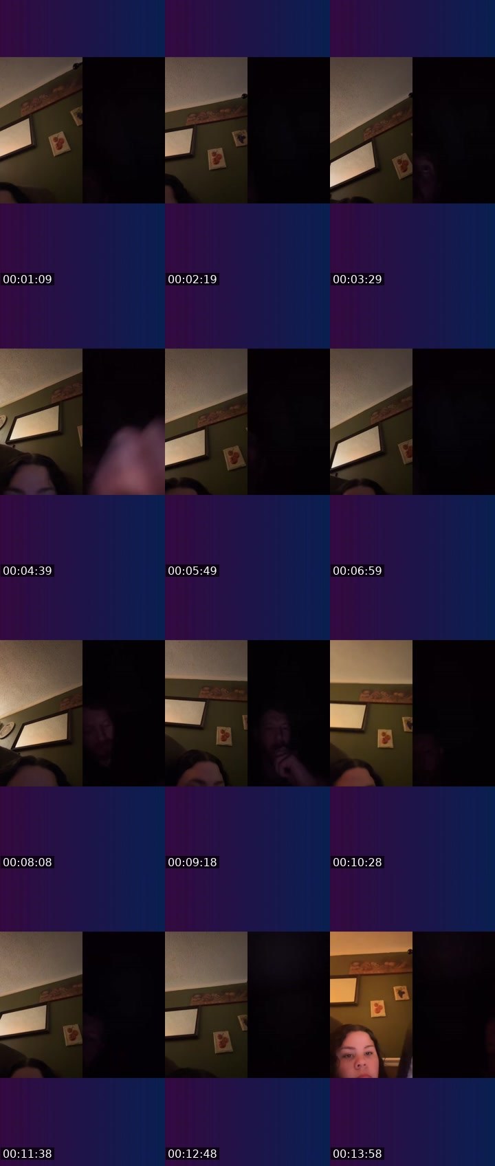 Contact-sheet preview of Princess peach's Liveme recording