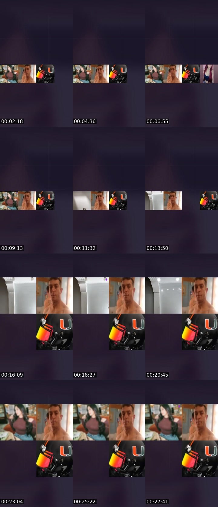 Contact-sheet preview of 🕶️👑𝓣𝓪𝓽𝓲20k☁️🧸's Liveme recording