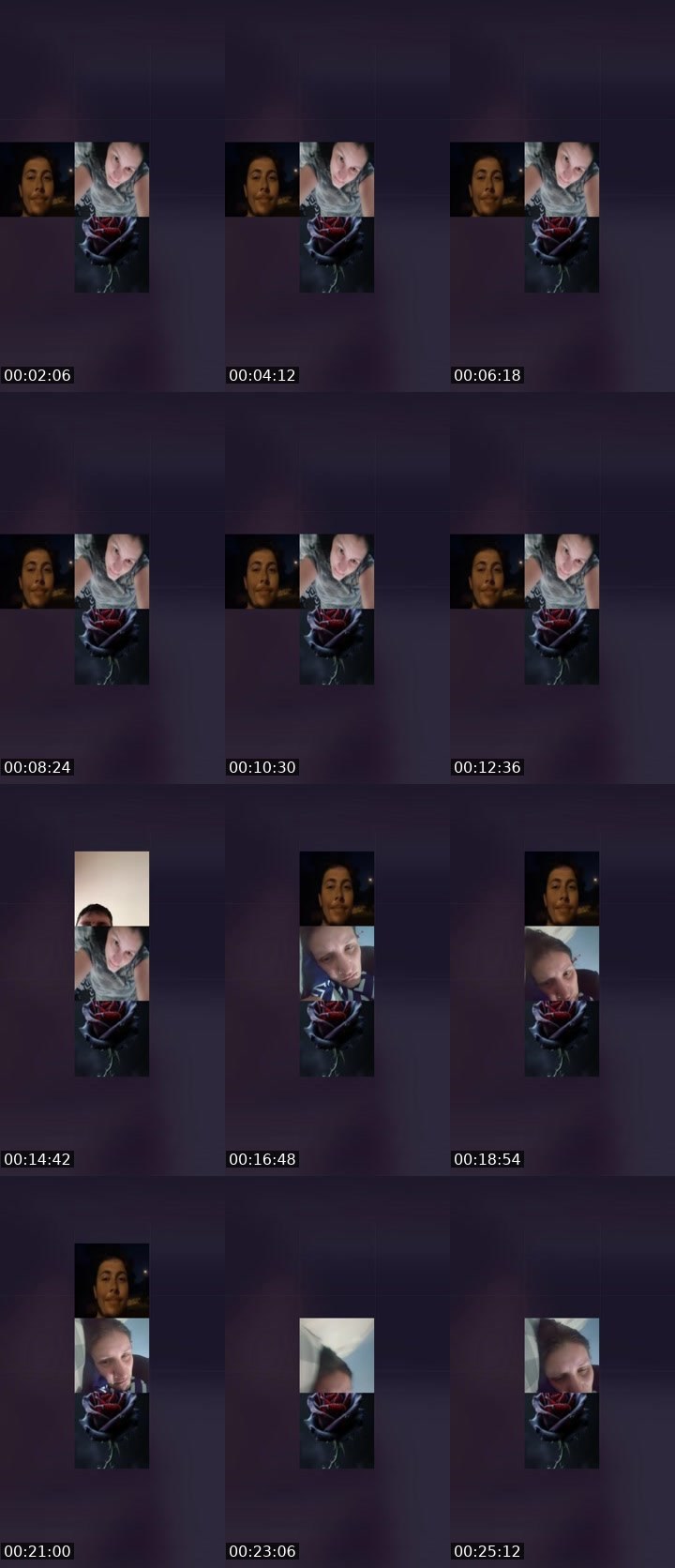 Contact-sheet preview of Queen Of Ninjas 420's Liveme recording