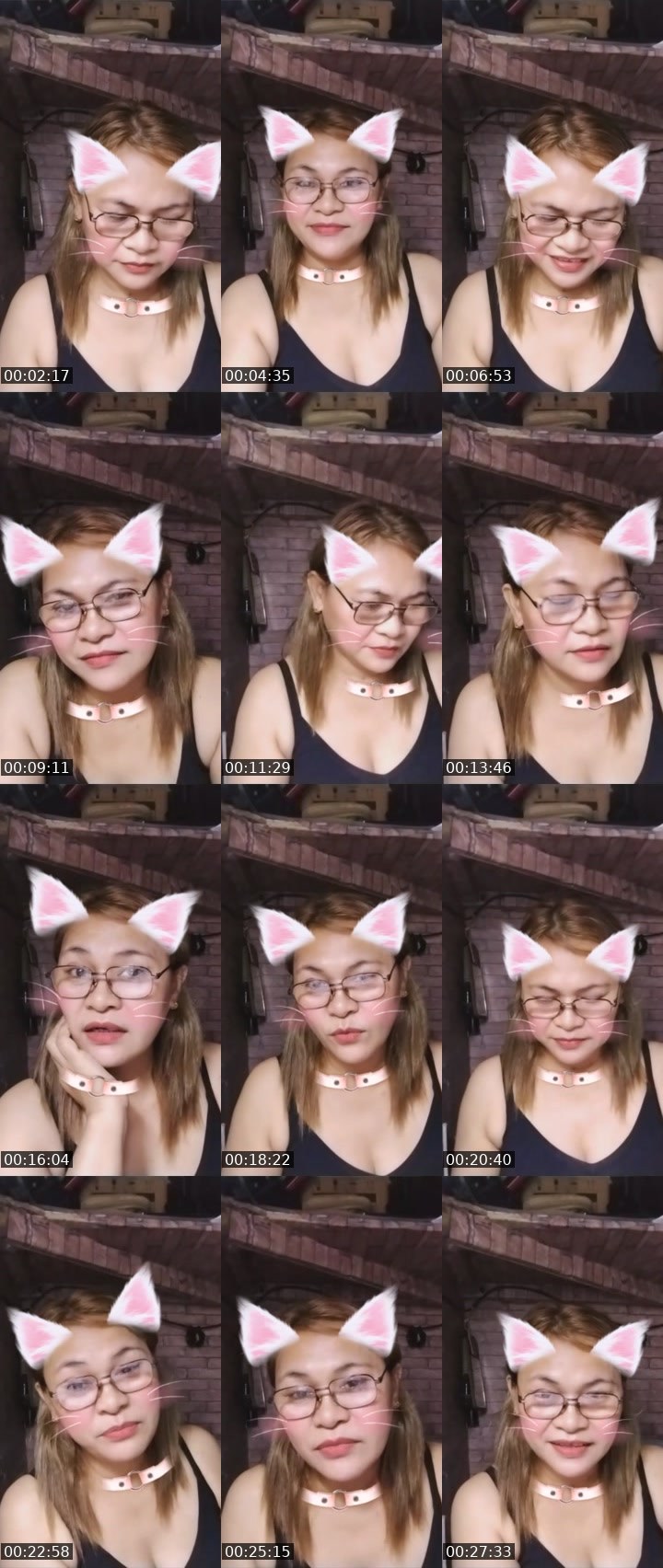 Contact-sheet preview of ℹ️ㄥ卂ⅅㄚ乃ΘȘȘ's Liveme recording