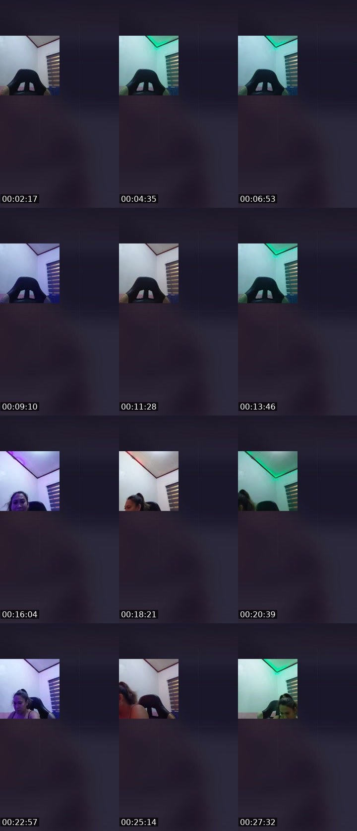 Contact-sheet preview of mªYőĥ🌐iZM's Liveme recording