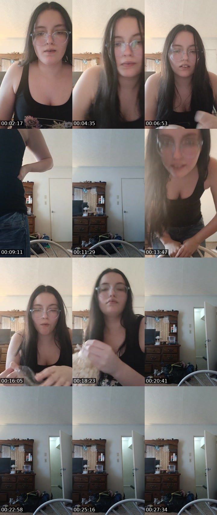 Contact-sheet preview of kera_marie19's Liveme recording
