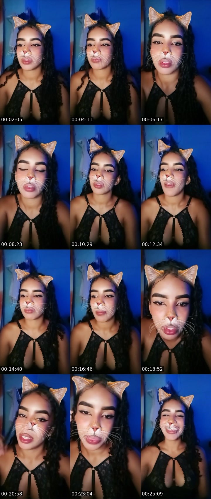 Contact-sheet preview of A𝖓𝖌𝖊𝖑☁'s Liveme recording