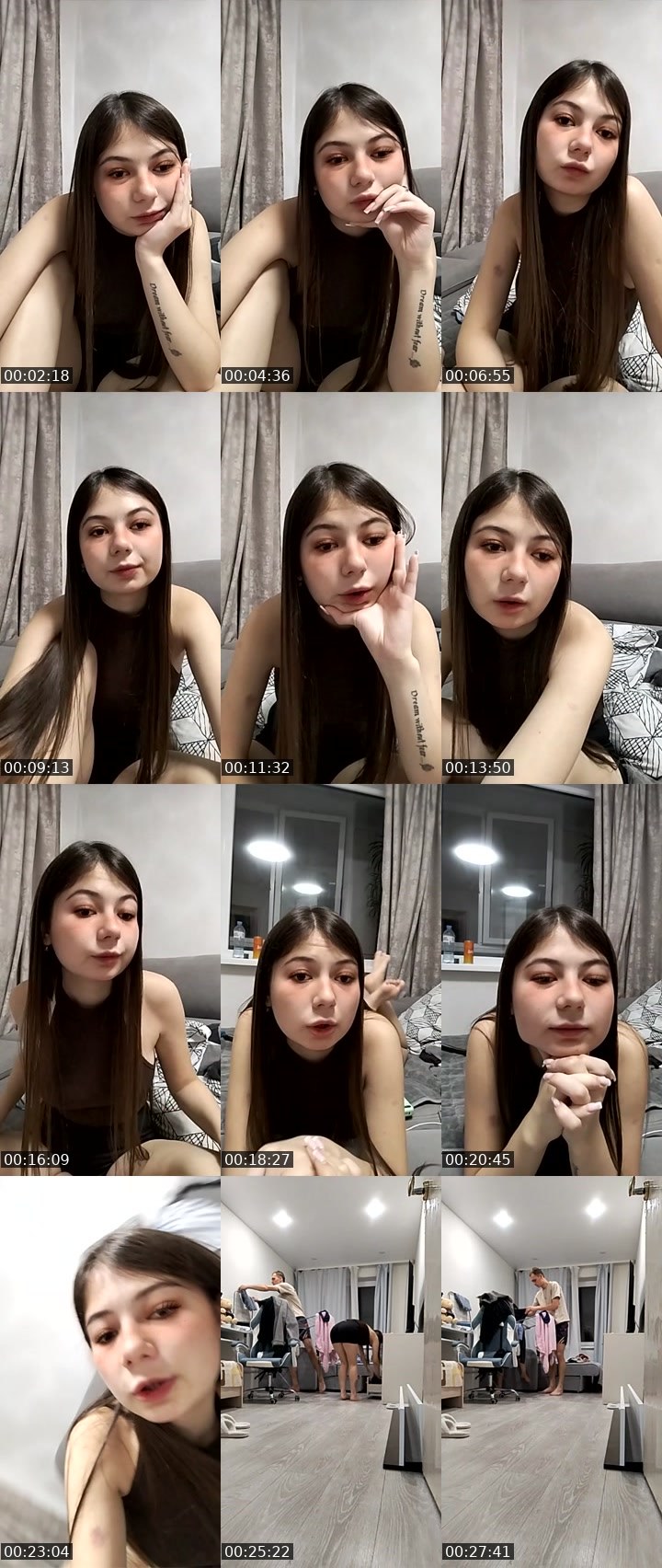 Contact-sheet preview of mimi321's Liveme recording