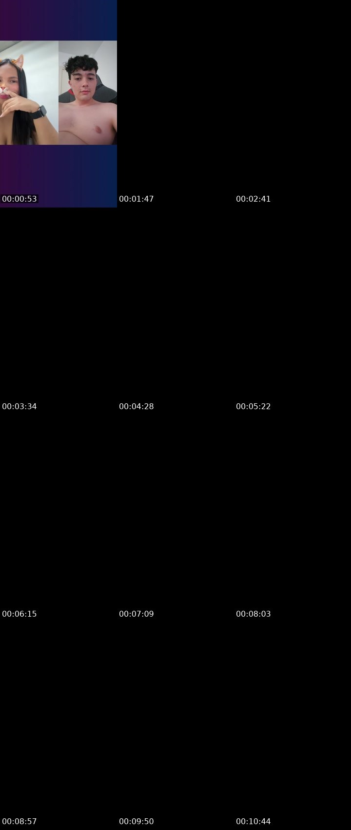 Contact-sheet preview of 🌐Maia🧸🕶️'s Liveme recording