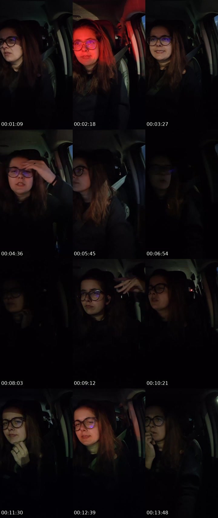 Contact-sheet preview of Maria Basso's Liveme recording