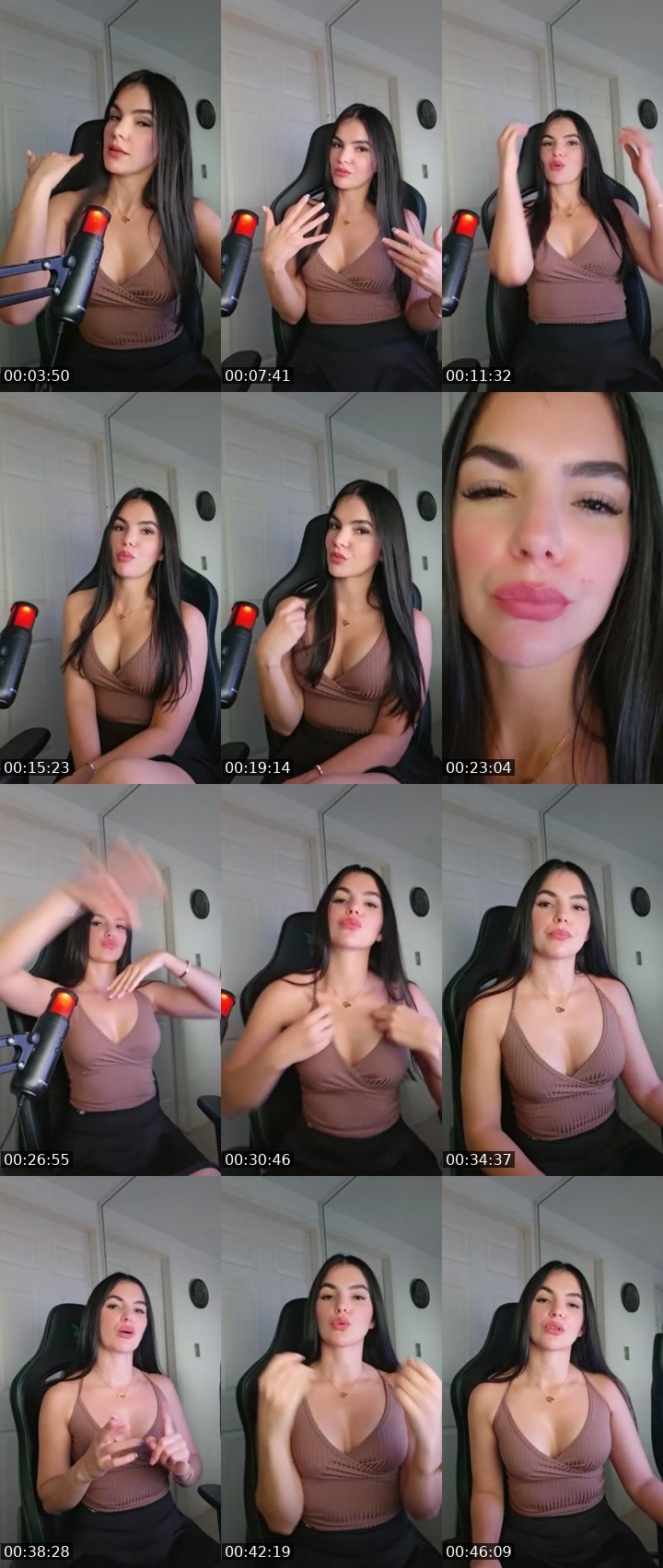 Contact-sheet preview of Eve 🇻🇪☁️🩷's Liveme recording
