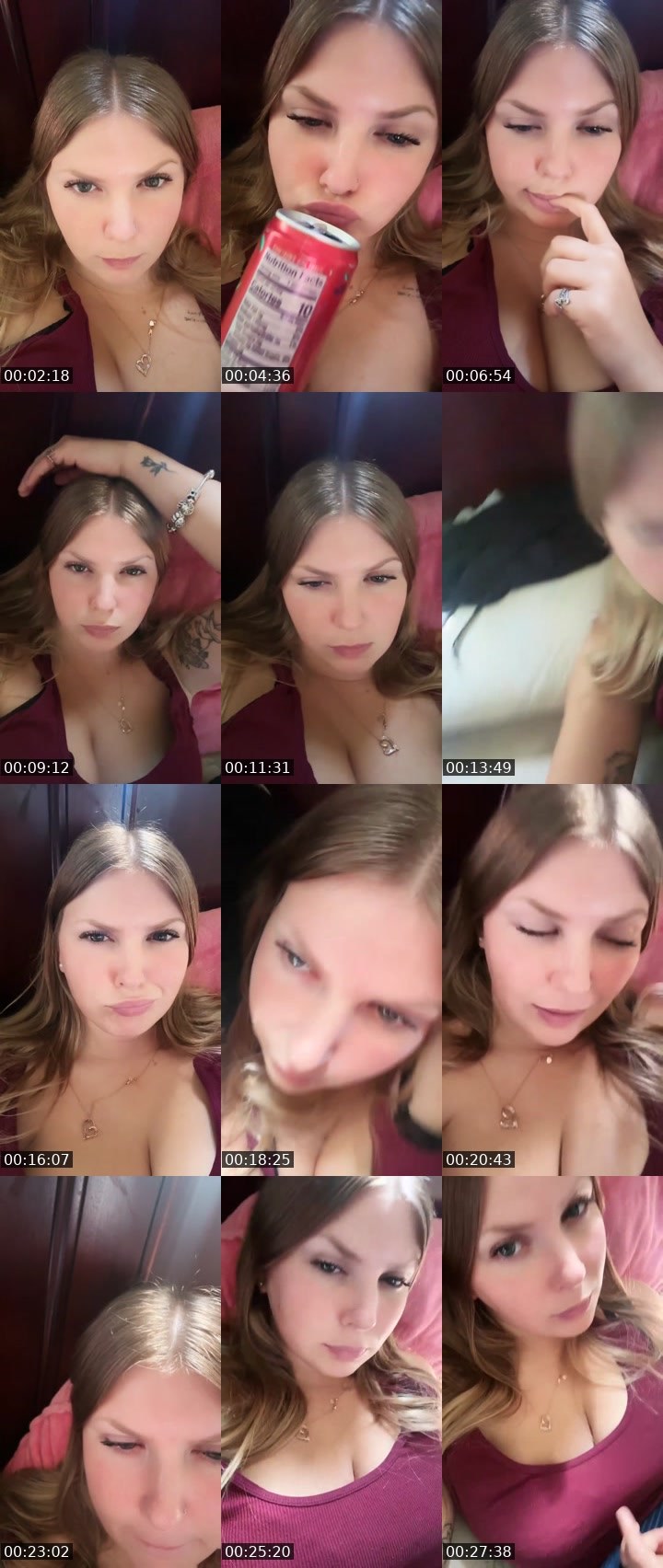 Contact-sheet preview of 🌻AlyssaRenae💛's Liveme recording