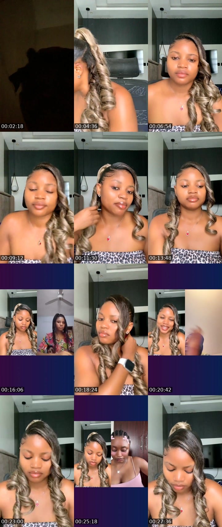 Contact-sheet preview of 😇 𝕯𝖎𝖒𝖕𝖑𝖊𝖟 💸's Liveme recording