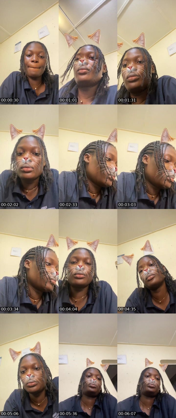Contact-sheet preview of 4k🐺ℬ𝒜ℬ𝒴 𝒱ℰℰ𝒱💫's Liveme recording