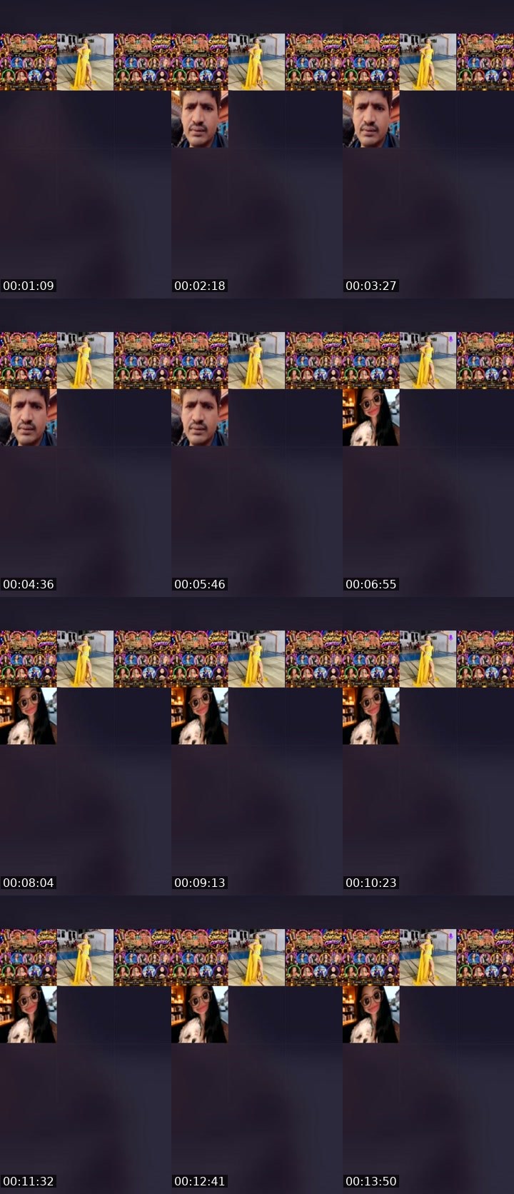 Contact-sheet preview of 🍃👸Nova🧜's Liveme recording