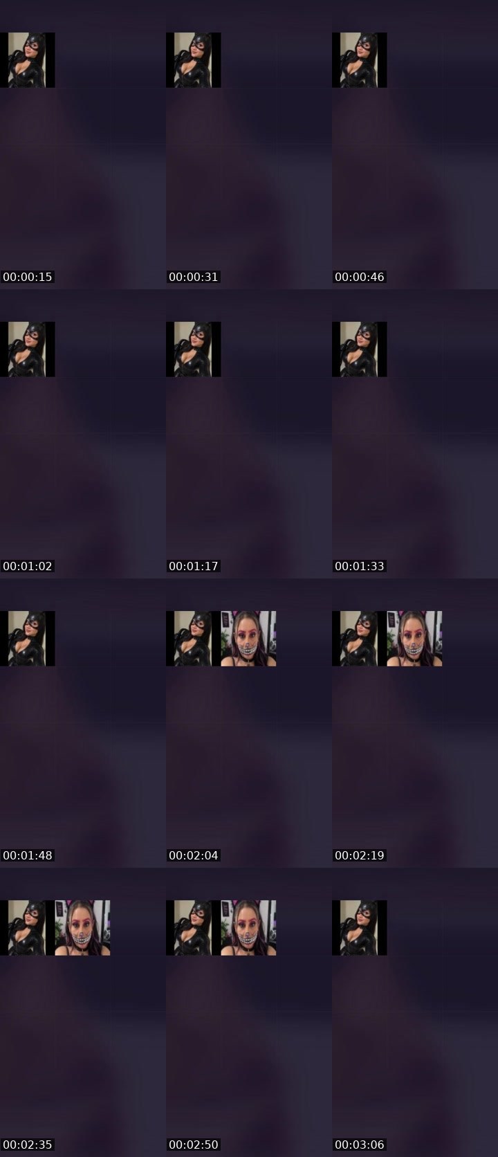 Contact-sheet preview of 🦂RosJaick 🫧🧸's Liveme recording