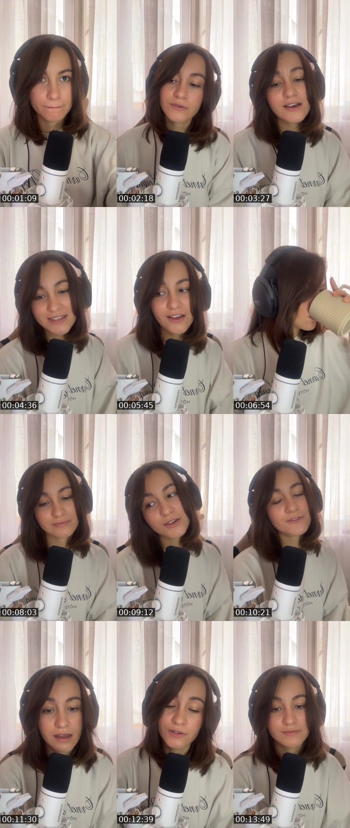 Contact-sheet preview of 𝐀𝐝𝐞𝐥𝐞 🤍's Liveme recording