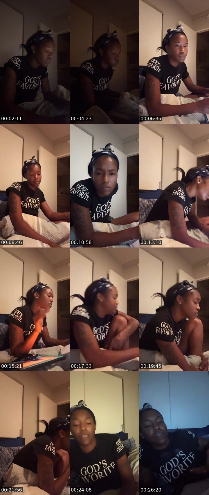 Contact-sheet preview of MostHated _Mo3's Liveme recording