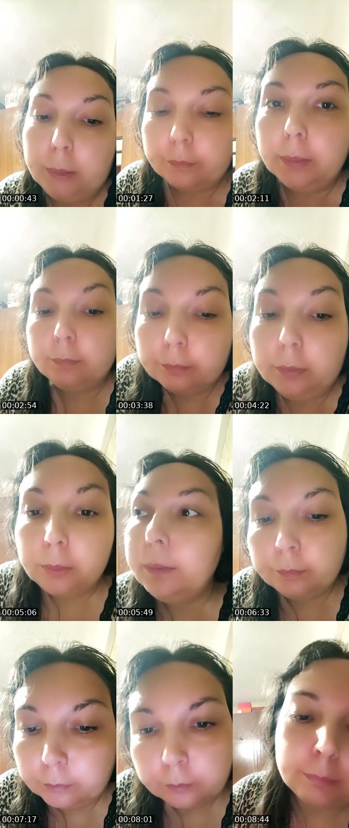 Contact-sheet preview of Лена 💐🍀's Liveme recording